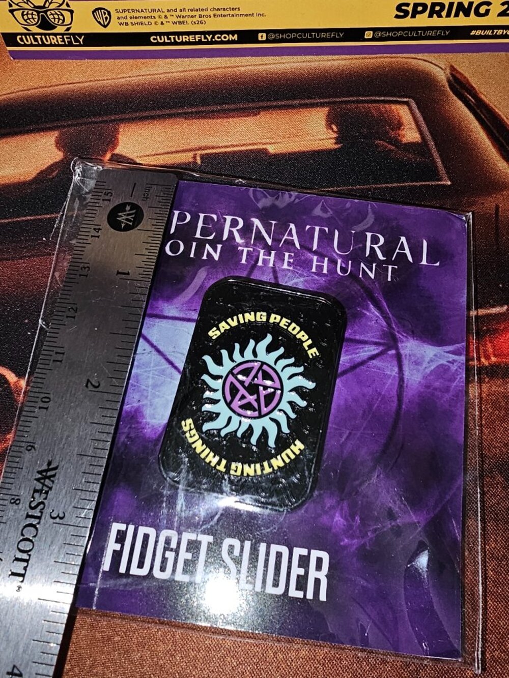Supernatural Anti-Possession Fidget Slider – CultureFly NIP